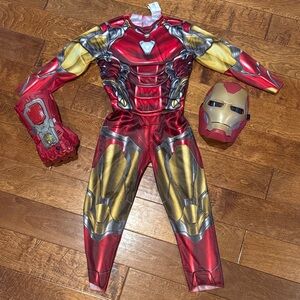 Avenger Red and Gold Superhero Kids Costume